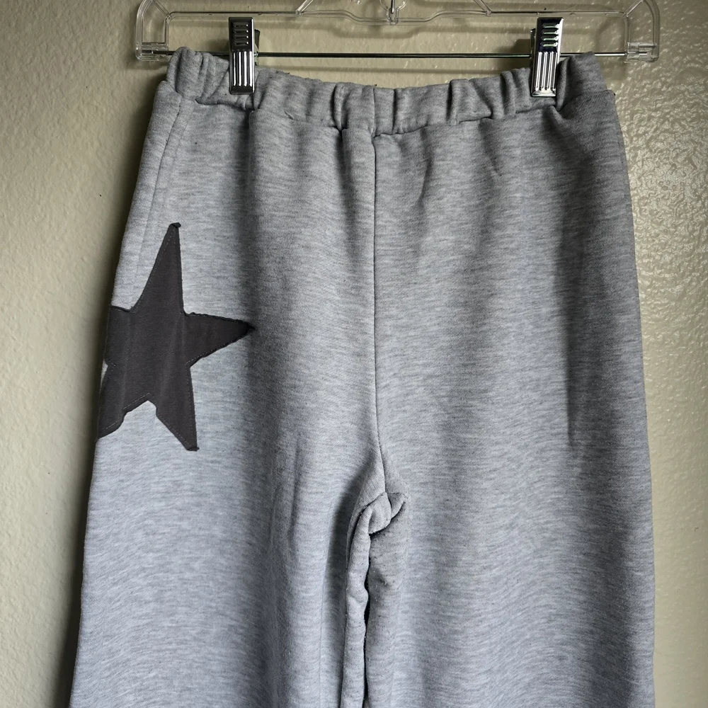 SHEIN Gray SweatPants With Stars Size Girls 12Y